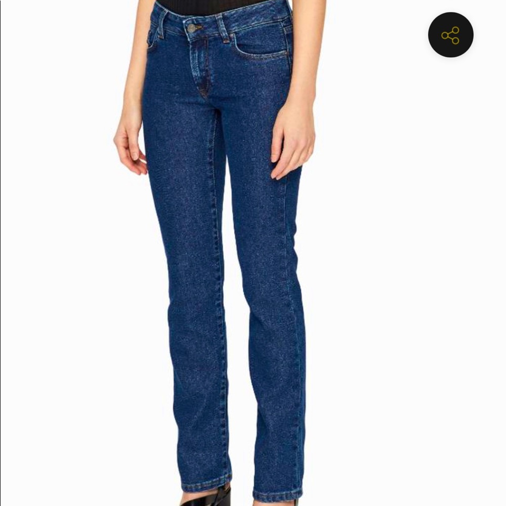 New J Lindbergh mid rise straight leg denim